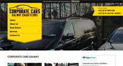Desktop Screenshot of corporatecarsgalway.com